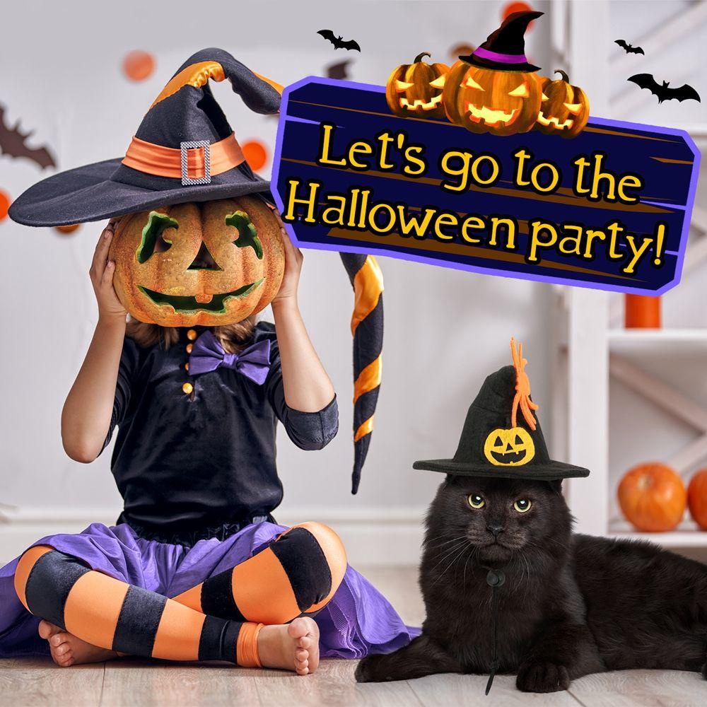 Trang Phục Hóa Trang Halloween Đáng Yêu Cho Thú Cưng