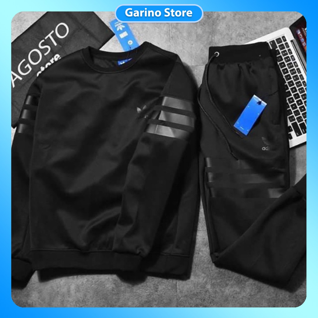 [ HOT 2020 ] BỘ NAM LOGO NGỰC BDD3vạch Chất mềm mịn, giặt không xù lông, uy tín luôn | BigBuy360 - bigbuy360.vn
