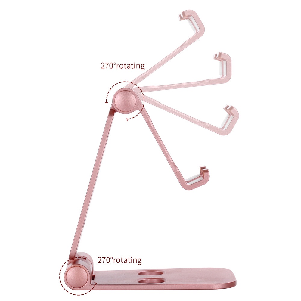 Giá Đỡ Điện Thoại Để Bàn Mini Xếp Gọn Có Thể Điều Chỉnh 270 Độ Cho Iphone Andorid