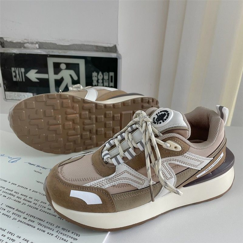 Hàng Có Sẵn ~ Giày Thể Thao Phong Cách Mới Mùa Xuân Dễ Phối Đồ Phong Cách Retro Cho Nữ Sinh Gump