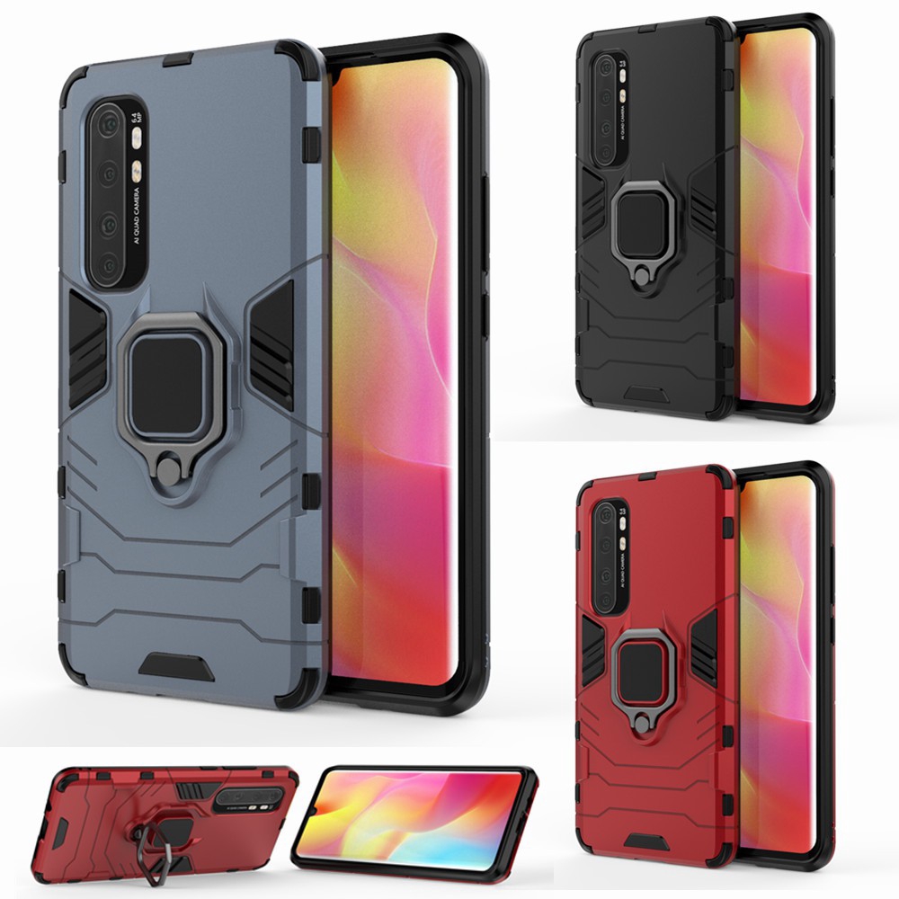 Case for Xiaomi Mi Note 10 Pro 10pro 10lite mi10 note10 lite pro mi10lite hard case anti crack antishock for mi note10lite shockproof tough armor TPU PC phone case cover casing with ring holder stand