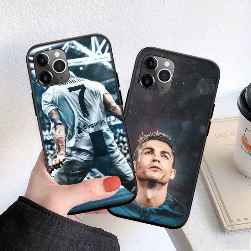 Ốp Điện Thoại Silicon Dẻo In Hình Logo Xe Hơi OE20 Cristiano Ronaldo CR7 Cho iPhone 13 12 Pro Max Mini XS Max X