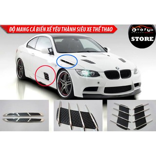 Phụ kiện trang trí OTO - mang cá cửa xe + Nắp capo ( phù hợp mọi xe )