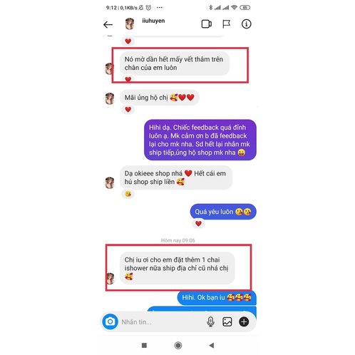 Sữa tắm trắng iSHOWER