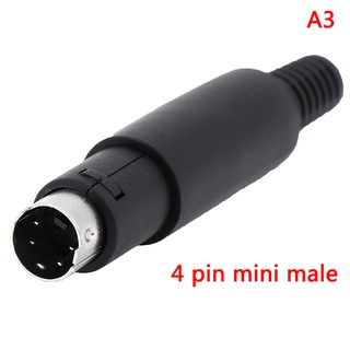 Phích cắm kết nối Mini DIN 3/4/5/6/7/8