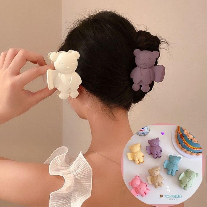 Kẹp Càng Cua, Kẹp tóc Gấu Bear phong cách Hàn Quốc độc đáo, Her Accessories K8