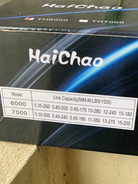 [Rẻ Vô Địch] máy câu HAICHAO TH5000-6000-7000 tay quay độ cực đẹp