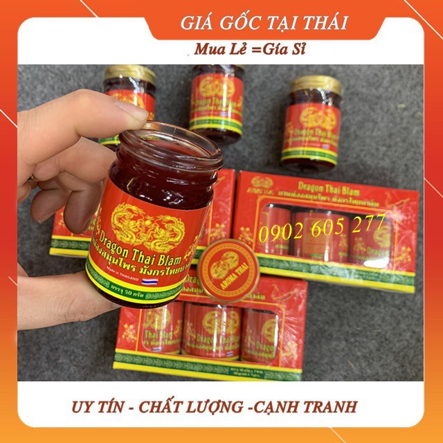 [hàng chính hãng]Dầu Cù Là 32 vị Dragon Thai blam Thái Lan