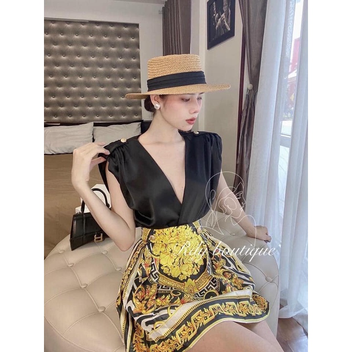 Sét áo độn vai Versace