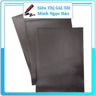 Tấm a4 dày 0.75mm nam châm dẻo , nam châm lá màu nâu hai mặt