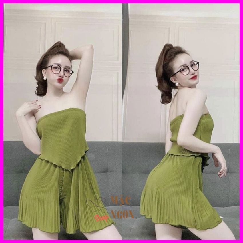 ĐỒ NGỦ SEXY 2 DÂY DẬP LY DỄ THƯƠNG, Đồ ngủ nữ BIGSIZE Đồ ngủ sexy lụa Chiffon phối Satin cao cấp mềm mại xinh xắn&lt;70KG