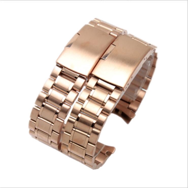 Dây đeo đồng hồ bằng thép không gỉ 16mm 18mm 19mm 20mm 21mm 22mm 24mm thích hợp cho Amazgit
