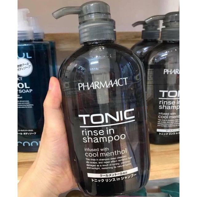 ( NỘI ĐỊA NHẬT) Dầu gội đầu nam Tonic Pharmaact đặc trị gàu