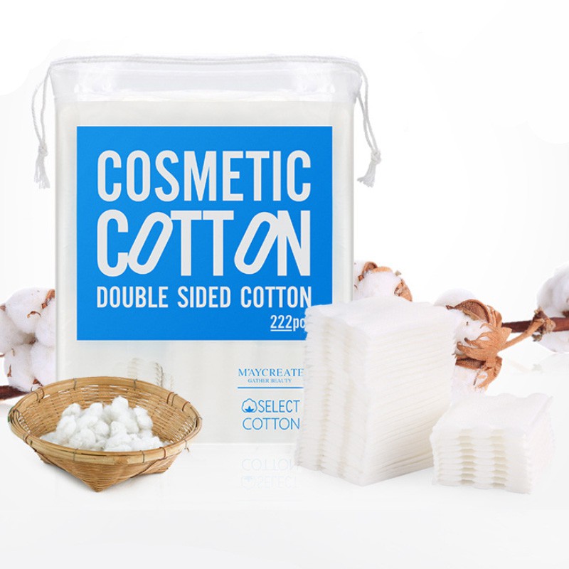 Bông tẩy trang MayCreate 222 miếng BT39 | BigBuy360 - bigbuy360.vn