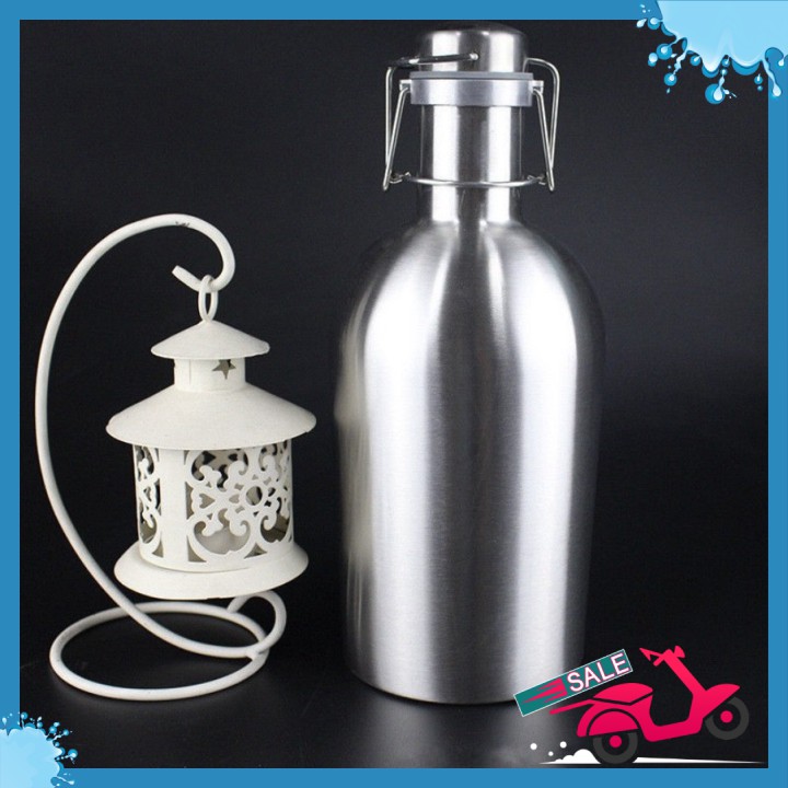 🆕 Bình Đựng Ủ Bia INOX 304 Dung Tích 2L cao cấp 🏷🇸 🇦 🇱 🇪