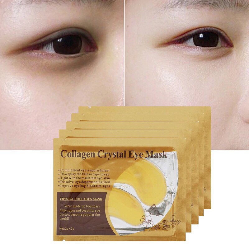 Mặt Nạ Mắt 𝑭𝒓𝒆𝒆𝒔𝒉𝒊𝒑 Mask Mắt Tinh Chất Collagen Vàng Hàn Quốc