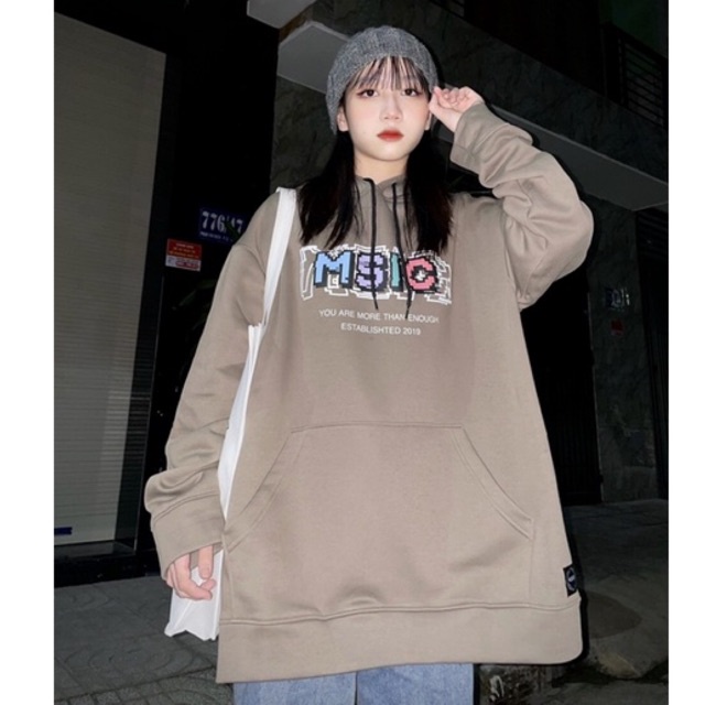 Áo Hoodie Yamte Nâu Sữa | BigBuy360 - bigbuy360.vn