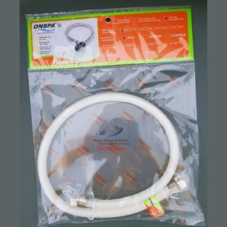 Dây cấp nước PVC lõi đồng 30cm ĐẾN 2 mét ONSPA ĐÀI LOAN - Mã 102LD01