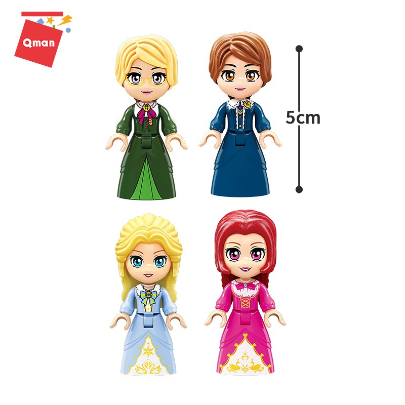 Đồ chơi xếp hình Qman 2616 - Lâu đài tuyết