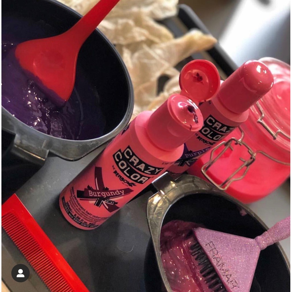 Thuốc Nhuộm Tóc Crazy Color Semi-pernament Hair Dye | BigBuy360 - bigbuy360.vn
