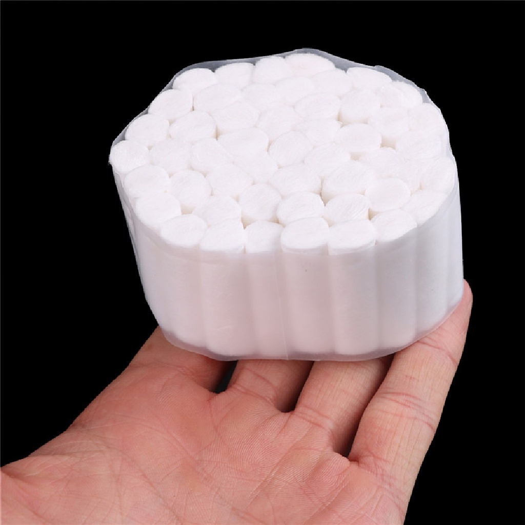 Bộ 50 Cuộn Chỉ Cotton Thấm Hút Tốt 10 * 38mm Chuyên Dụng Cho Nha Khoa