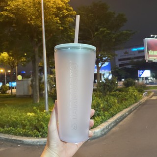 LY STARBUCKS XANH NHẸ NHÀNG TRANSLUCENT MINT COLD CUP 20oz