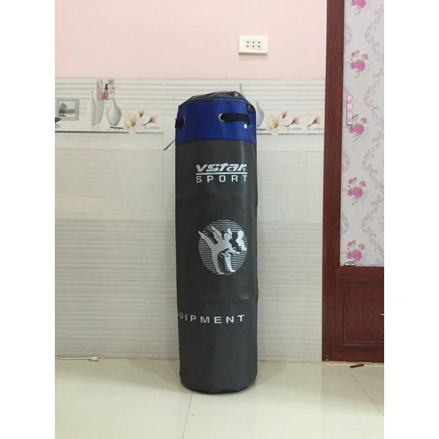 Bao Cát Đấm Bốc Boxing 80cm Da 3 Lớp Nhồi Sẵn Chính Hãng + Kèm Xích Treo