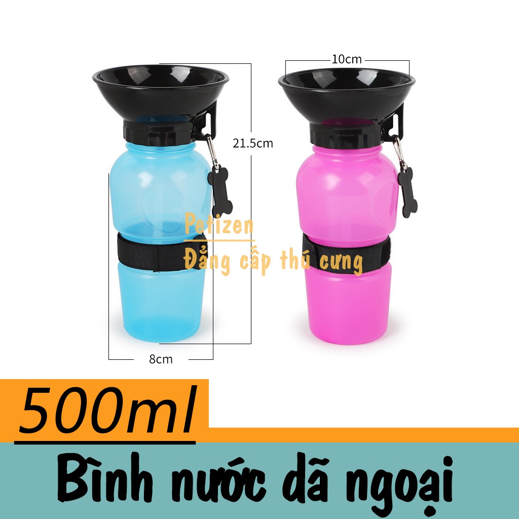 Bình nước dã ngoại đi dạo cho Chó