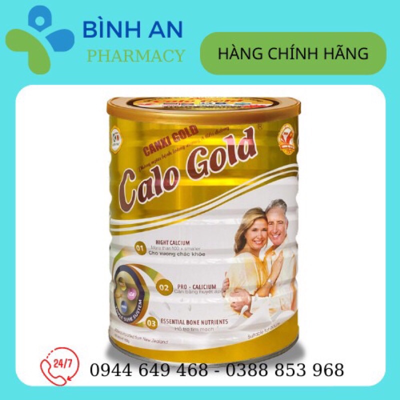 sữa bột Calo Gold - CANXI GOLD