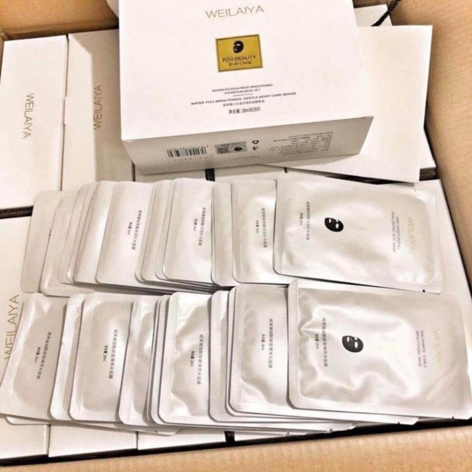 Mặt Nạ Hoàng Gia WEILAIYA , cấp ẩm dưỡng trắng 28 miếng