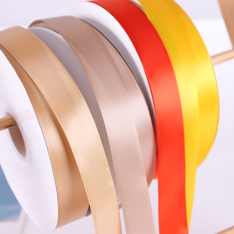 Cuộn Dây Ruy Băng 15 Màu 2.5cm / 10M Trang Trí Tiệc