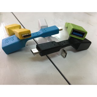 Cáp kết nối đa năng OTG dành cho thiết bị Android (Đen,trắng vàng xanh lá, xanh dương)