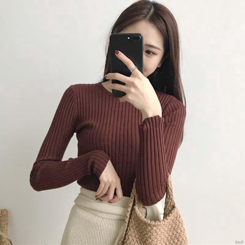 Áo tay dài dáng ôm hợp thời trang dành cho nữ