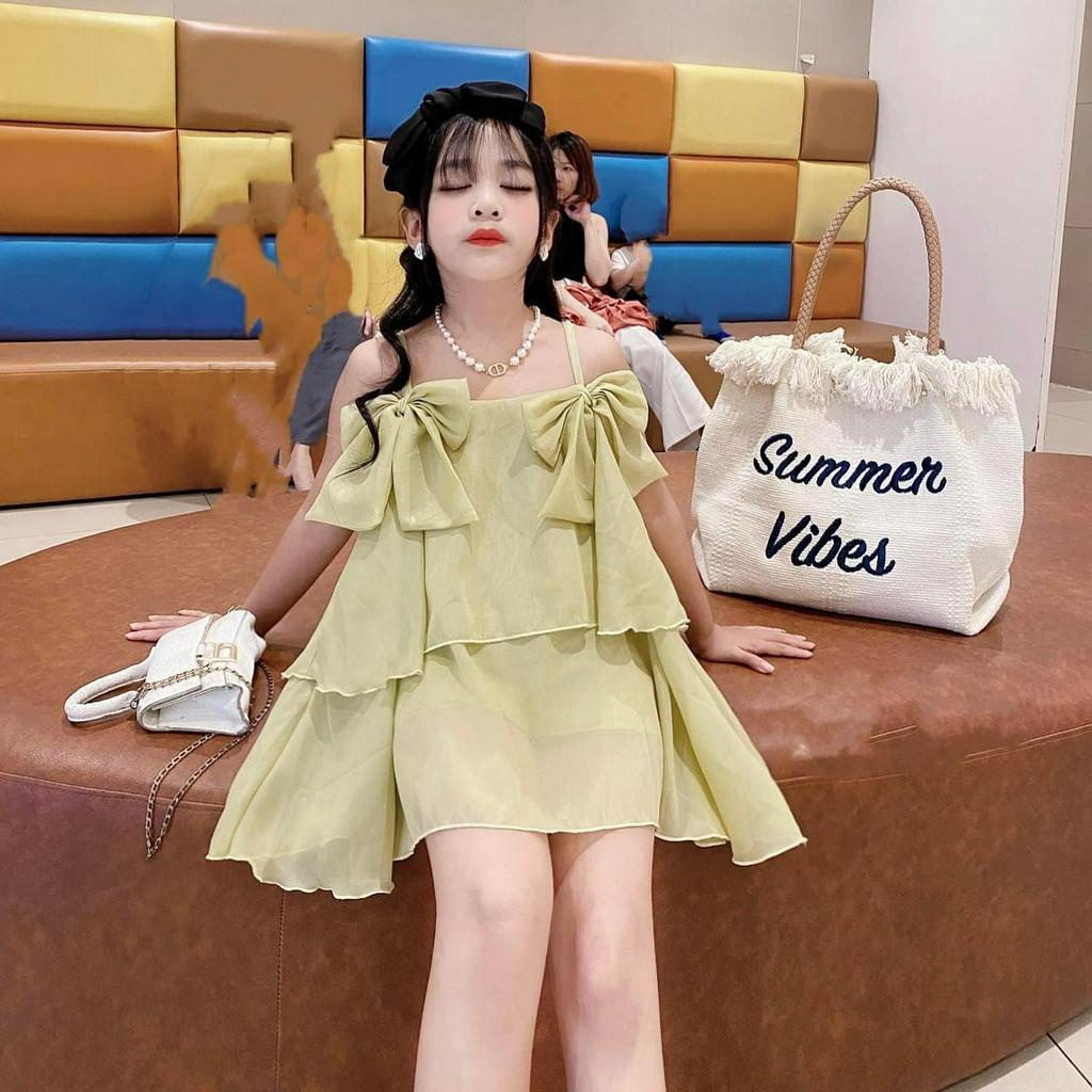 Sét nơ 2 dây tơ lụa cao cấp cho bé size đại 21-45kg