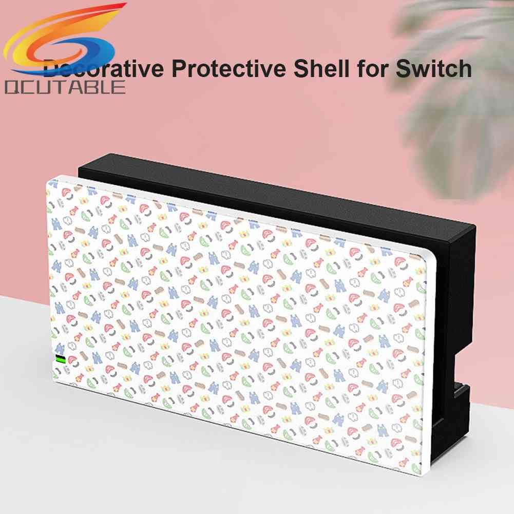 Vỏ Bảo Vệ Trang Trí Kiểu Hoạt Hình Cho Nintendo Switch Dock