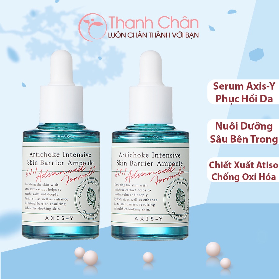 Tinh chất phục hồi da Axis-Y Artichoke Intensive Skin Barrier Ampoule 30ml