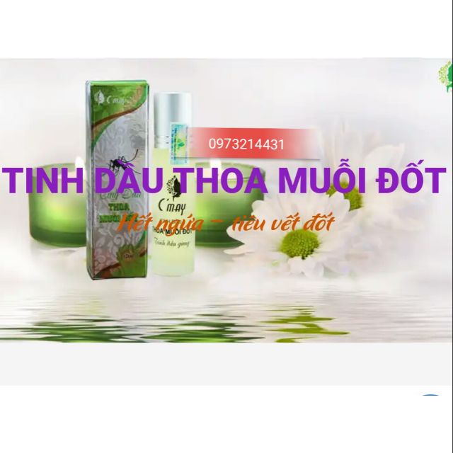 Sỉ 5 lọ tinh dầu trị muỗi đốt Cỏ May