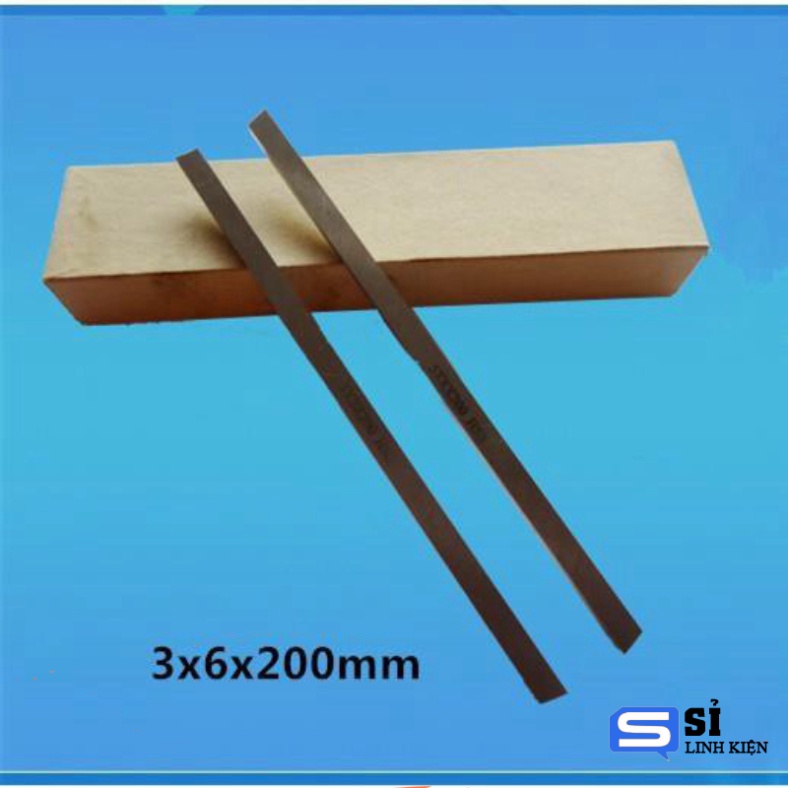 Dao tiện thép gió HSS 3x6x200mm