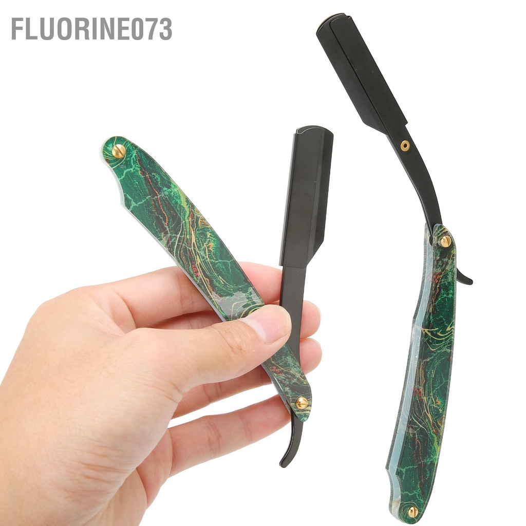 Người giữ dao cạo cạnh thẳng đàn ông Di động bằng thép không gỉ An toàn tay Máy râu Giá đỡ để chải lông mặt