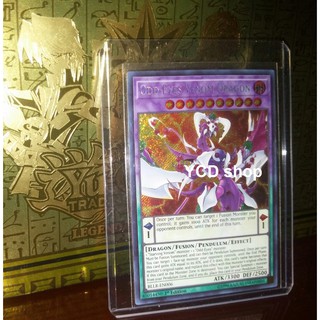 Thẻ bài yugioh chính hãng Odd-Eyes Venom Dragon – Secret Rare