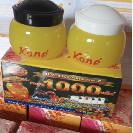 cặp kem kone vàng ngày đêm cao cấp thailand