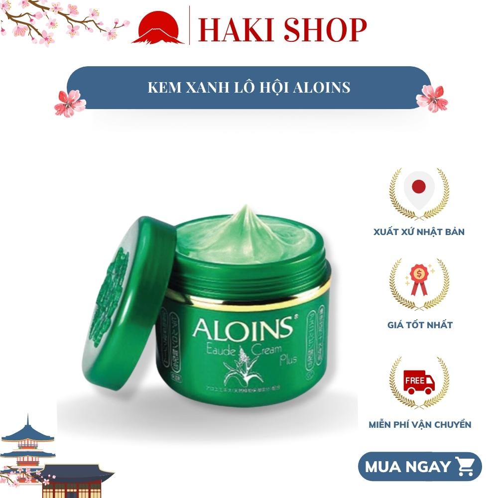 [Mới về] Kem xanh lô hội, kem dưỡng da cấp ẩm cho da lô hội Aloins Nhât bản 185g