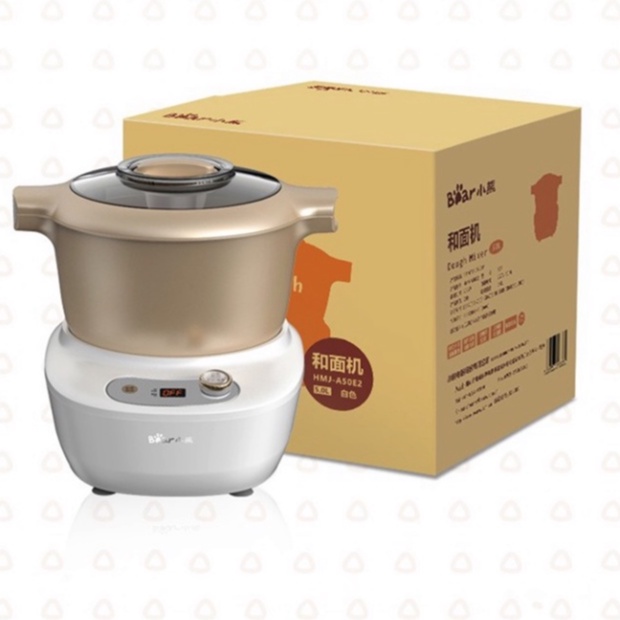 Máy Nhồi Bột, Ủ Bột Tự Động Bear HMJ-A50E2 (5L) Hàng Chính Hãng