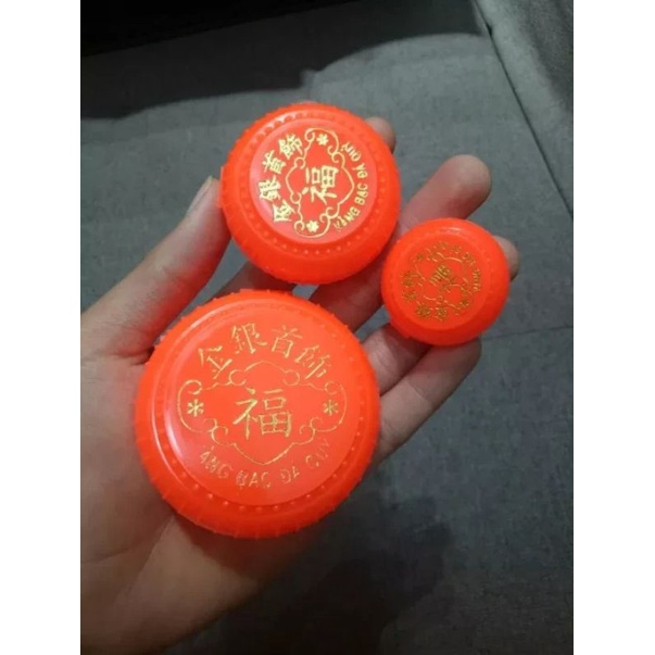 Bông tai nữ kiểu kim tài mặt châu mạ vàng 18k cực xinh - Lokalo Shop 110822