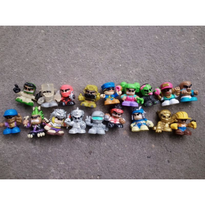 Set 10 mô hình Ninja mini sưu tập cho bé. Hàng hãng Việt Nam