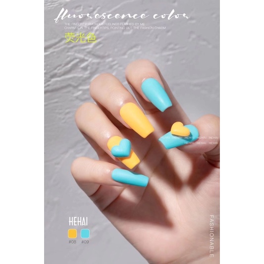 Set sơn gel Neon chai sơn cao cấp
