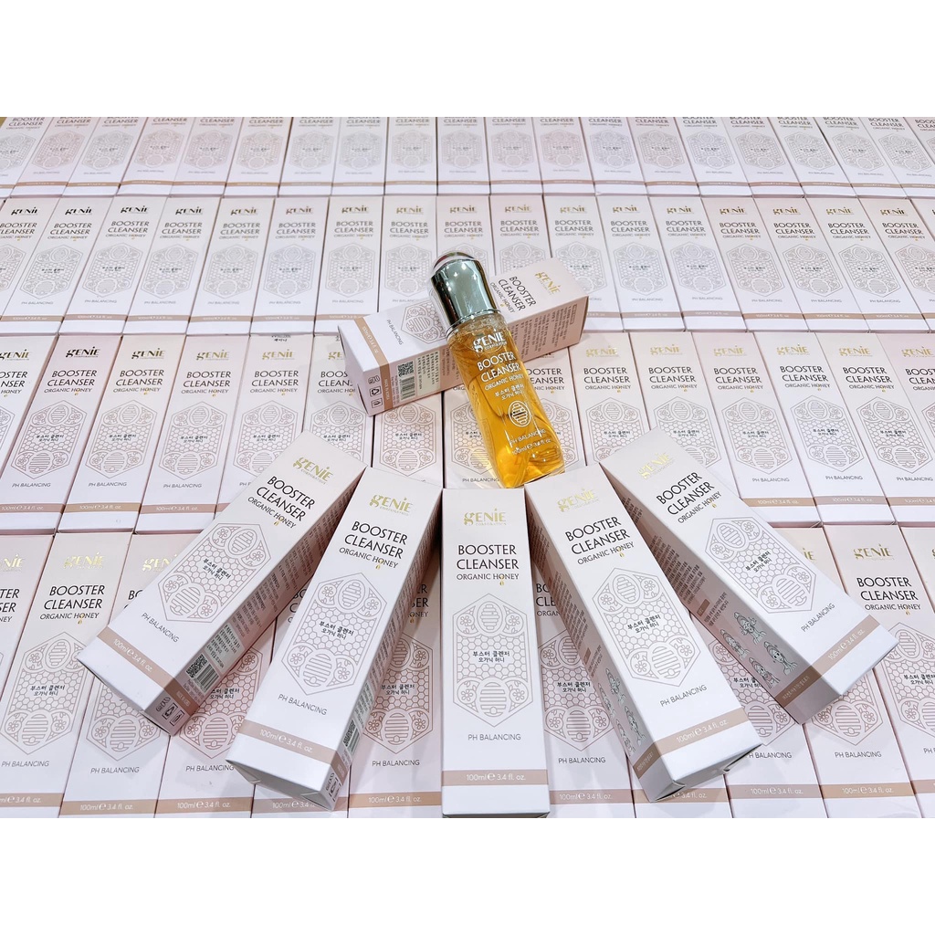 Sữa rửa mặt mật ong Booster Cleanser Genie 100ML