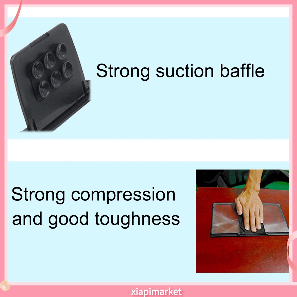 Kính Phóng Đại Màn Hình Cong 12 Inch 3D Gấp Gọn Tiện Dụng Cho Điện Thoại