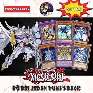 Bộ bài jaden yuki deck 63 thẻ.