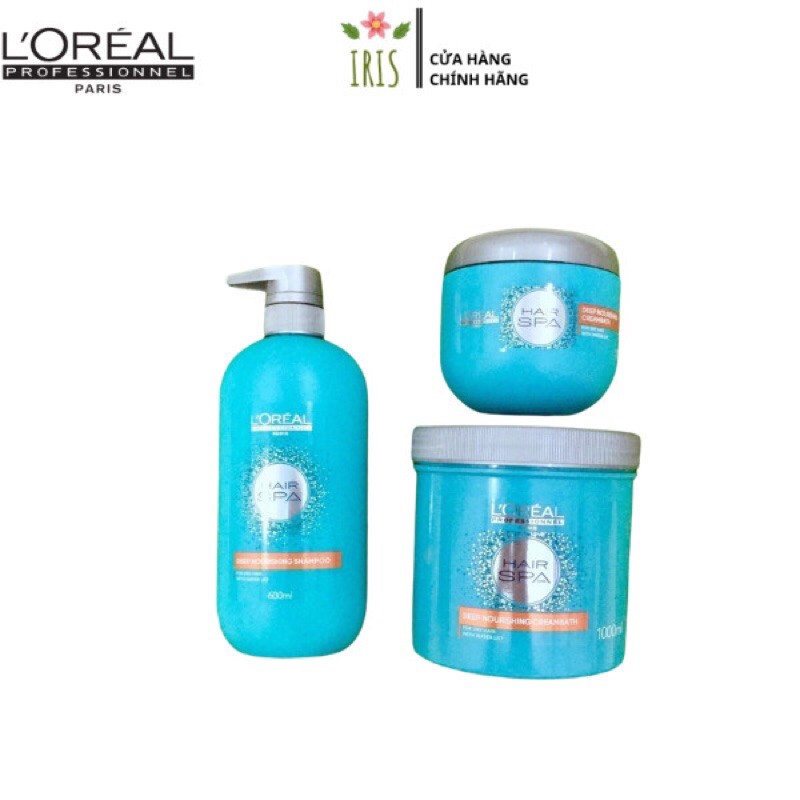 Dầu hấp suôn mượt L’Oréal Hairspa Deep Nourishing 500ml